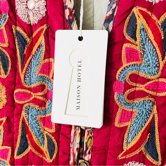 NWT MAISON HOTEL SMALL Eugenie sleeveless patchwork maxi dress in Mullumbimby - Picture 5 of 9